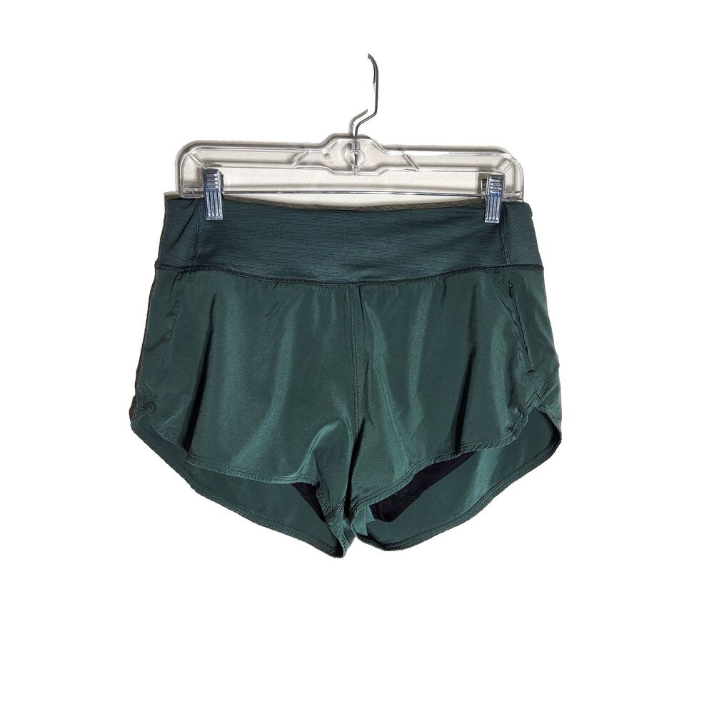 Outdoor Voices Womens RecTrek Shorts Size L Green Running Athletic Polyester